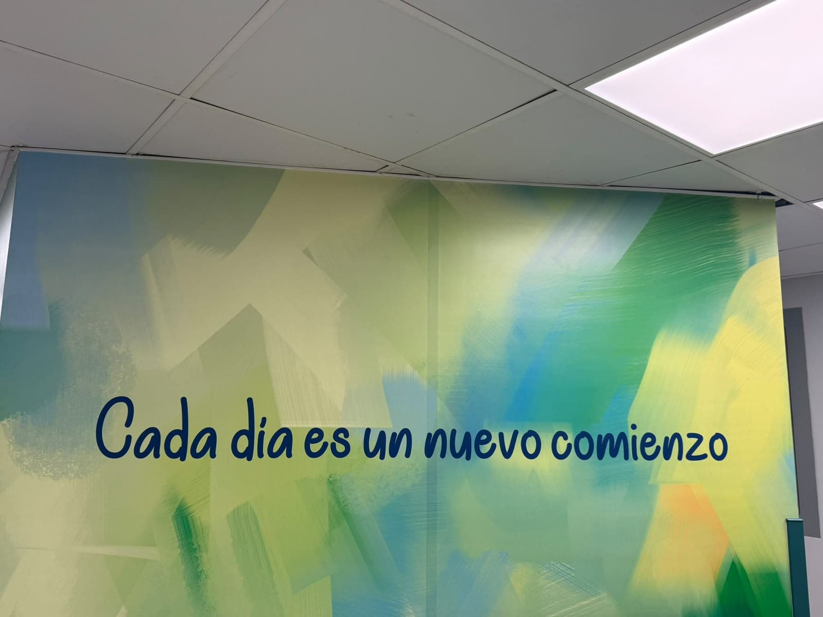 Mensaje de esperanza en los pasillos del Hospital San Juan de Dios