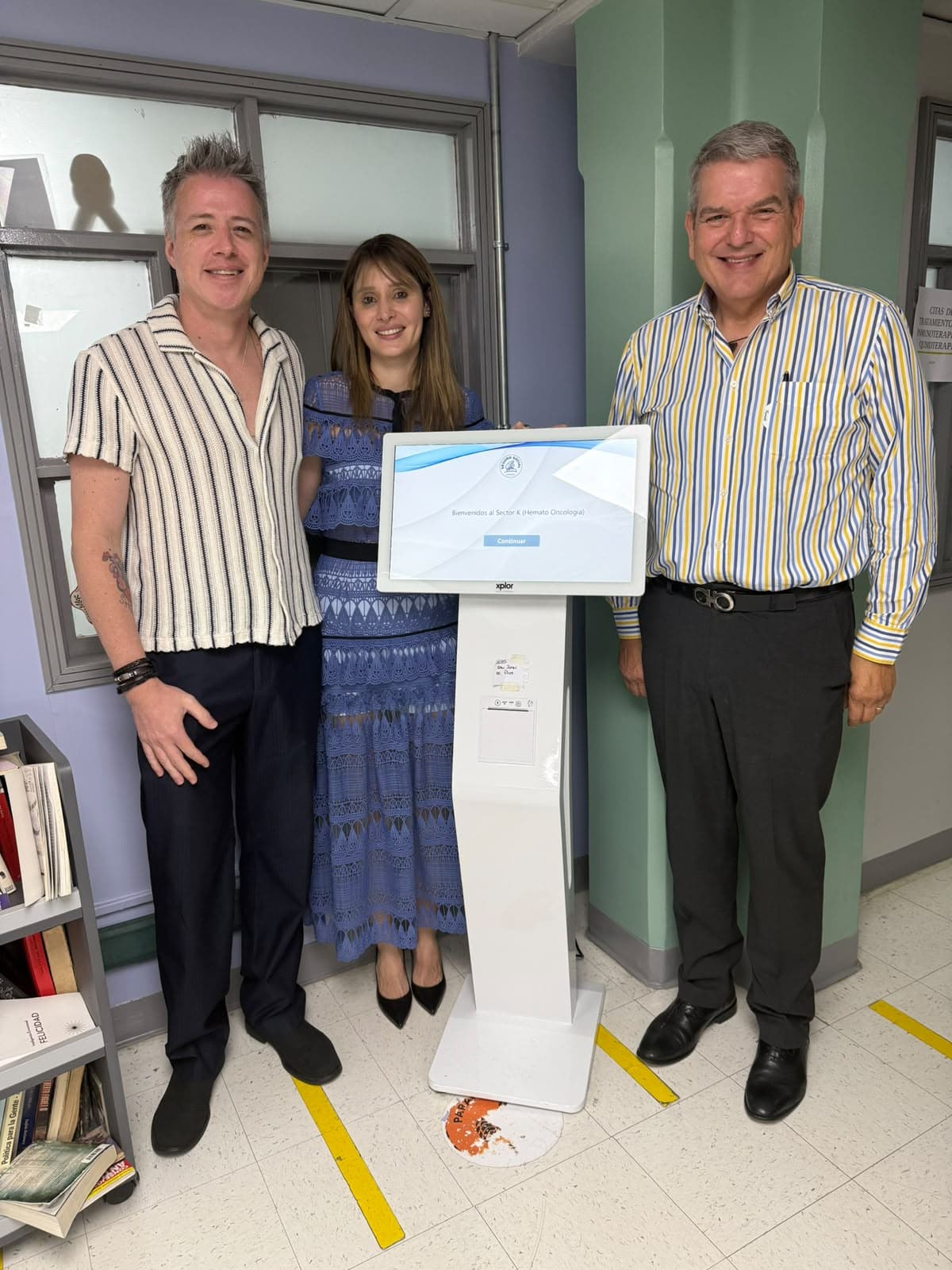 Nuevo kiosco de turnos digitales del Sector K (Hemato-Oncología)